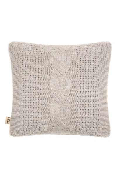 Ugg(r) Erie Cable Knit Accent Pillow In Oyster