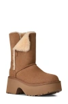 Ugg(r) Esmee Leather Cuffable Tall Boot In Brown