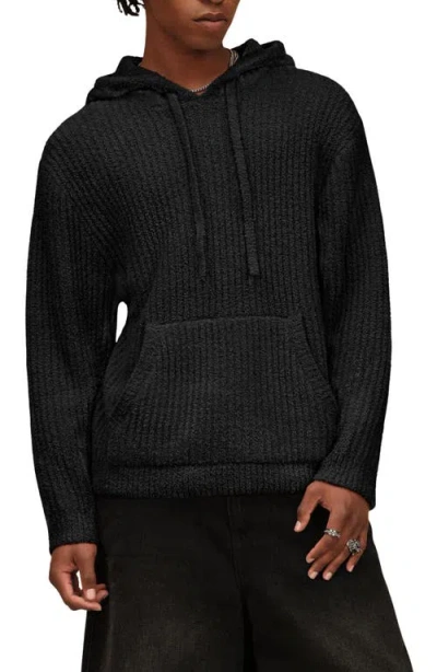 Ugg (r) Finnegan Rib Hoodie In Black