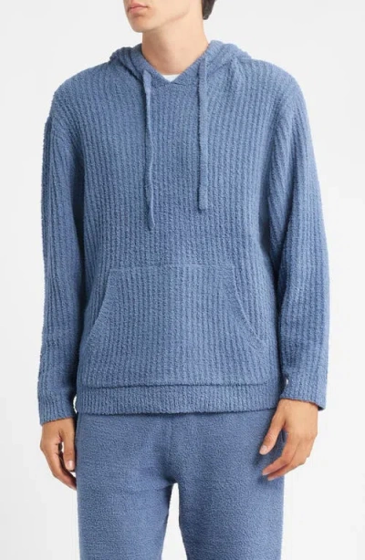 Ugg(r) Finnegan Rib Hoodie In Blue