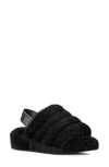 Ugg Fluff Yeah Flatform Slippers In Black
