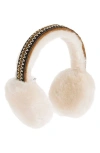Ugg(r) Genuine Shearling Earmuffs In Chestnut