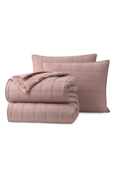 Ugg (r) Gizelle Quilt Set In Brown