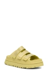 Ugg(r) Goldenglow Platform Slide Sandal In Golden Apple