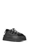 Ugg Goldenglow Toggle Sandals In Black