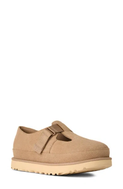 Ugg(r) Goldenstar Mary Jane Clog In Sand