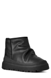 Ugg Heritage Utility Ankle Boots In Black Leather In Black