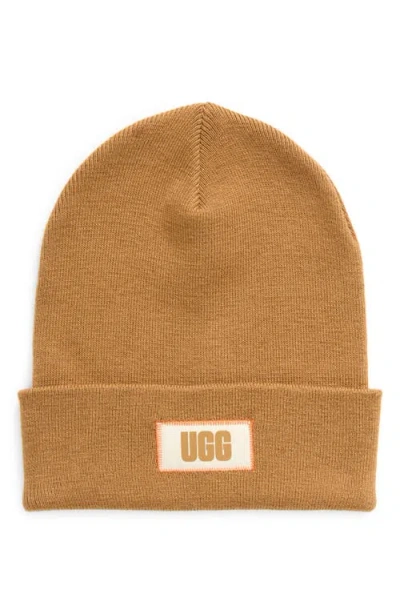 Ugg(r) High Crown Beanie In Chestnut