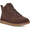 Ugg(r) Highland High Top Heritage Hiking Boot In Burnt Cedar Suede