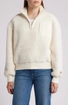 Ugg(r) Janeann Half Zip Pullover In Cream