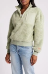 Ugg(r) Janeann Half Zip Pullover In Grassland