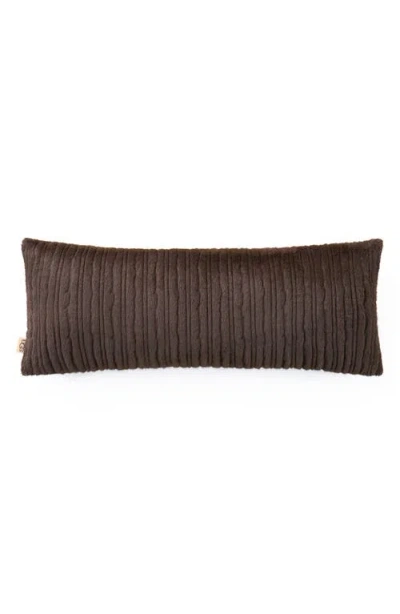 Ugg (r) Jennis Faux Fur Accent Pillow In Brown