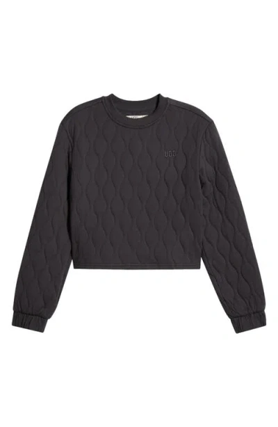 Ugg(r) Katie Quilted Lounge Top In Ink