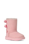 Ugg(r) Kids' Bailey Bow Ii Water Resistant Genuine Shearling Boot In Pink