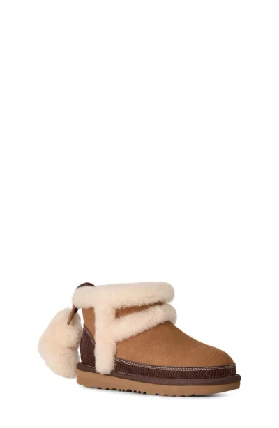 Ugg (r) Kids' Classic Mini Ii Heritage Boot In Brown
