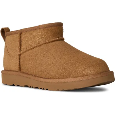 Ugg (r) Kids' Classic Ultra Mini Dazzle Boot In Brown