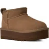 Ugg (r) Kids' Classic Ultra Mini Platform Boot In Brown