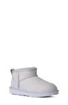 Ugg (r) Kids' Classic Ultra Water Resistant Genuine Shearling Mini Boot In White