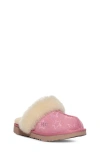 Ugg(r) Kids' Cozy Ii Iridescent Stars Genuine Shearling Slipper In Dusty Orchid/pink Iridescent