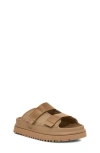 Ugg(r) Kids' Goldenglow Slide Sandal In Dark Sand