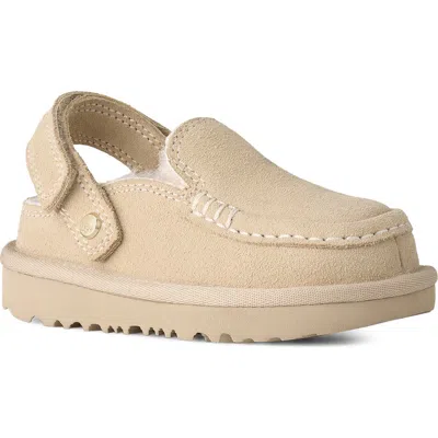 Ugg (r) Kids' Goldenstar Evelina Genuine Sheepskin Lined Clog In Neutral