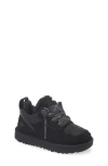 Ugg(r) Kids' Lo Lowmel Sneaker In Black