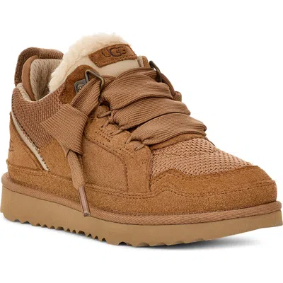 Ugg(r) Kids' Lowmel Trainer In Chestnut