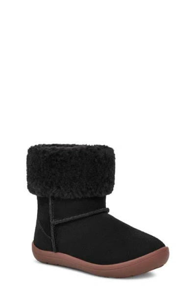 Ugg(r) Kids' Sammee Suede Boot In Black