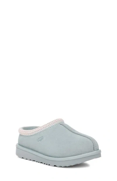 Ugg(r) Kids' Tasman Ii Embroidered Slipper In Sea Foam