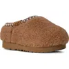 Ugg(r) Kids' Tasman Maxi Curly Genuine Shearling Slipper In Brown
