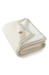 Ugg(r) Kirkwood Braid Trim Throw Blanket In Birch