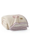 Ugg (r) Kirkwood Braid Trim Throw Blanket In Neutral