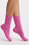 Ugg(r) Lavinia Shimmer Quarter Socks