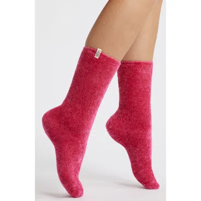 Ugg (r) Leda Cozy Socks In Red