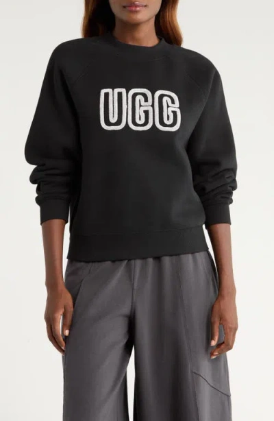 UGG UGG(R) LOGO CREWNECK SWEATSHIRT