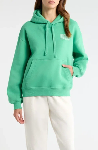 Ugg (r) Logo Hoodie In Green