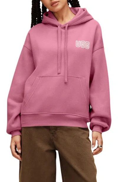 Ugg (r) Logo Hoodie In Pink