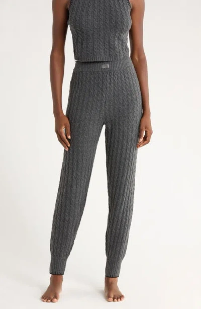 Ugg(r) Lorelai Cable Joggers In Gray