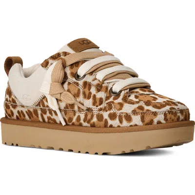 Ugg Fashionable Webbing Heel Strap Sneakers For Women In Animal Print