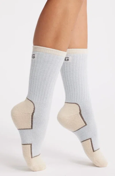 Ugg(r) Luann Wool Blend Crew Socks