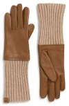 Ugg(r) Luxe Gloves In Brown
