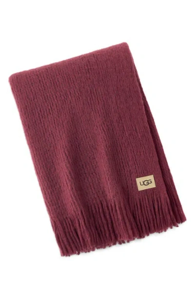 Ugg (r) Margot Throw Blanket In Coffee Berry