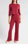 Ugg(r) May Heathered Pajamas In Rubious Heather