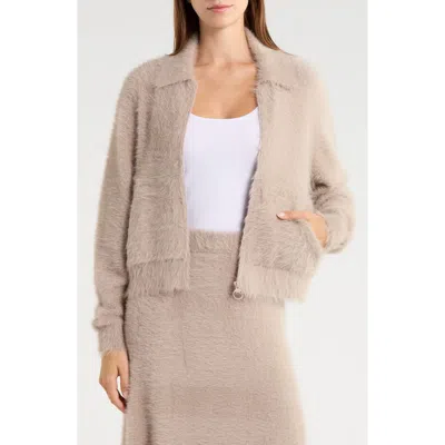 Ugg (r) Mildie Zip Cardigan In Neutral