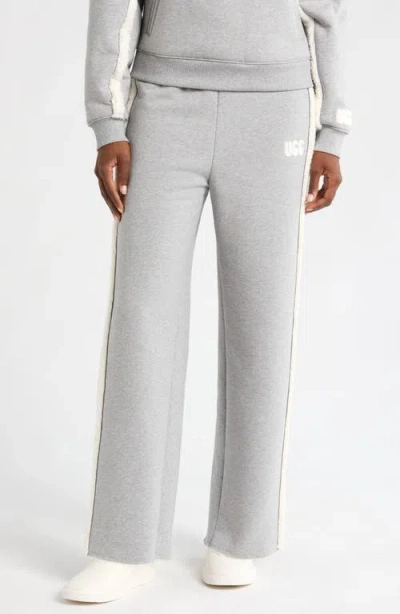 Ugg(r) Myah Bonded Fleece Pants In Grey Heather