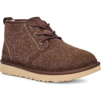 Ugg (r) Neumel Shaggy Suede Chukka Boot In Burnt Cedar