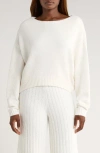 Ugg(r) Novalie Slouchy Pullover Lounge Sweater In White