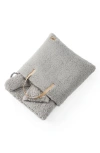 Ugg(r) Original Faux Shearling Throw Blanket & Eye Mask Sleep Set In Seal