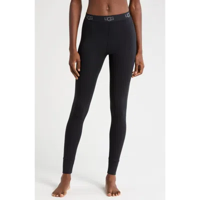 Ugg (r) Paloma High Waist Lounge Leggings Ii In Black