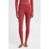 Ugg(r) Paloma High Waist Lounge Leggings Ii In Rubious Uggbraid